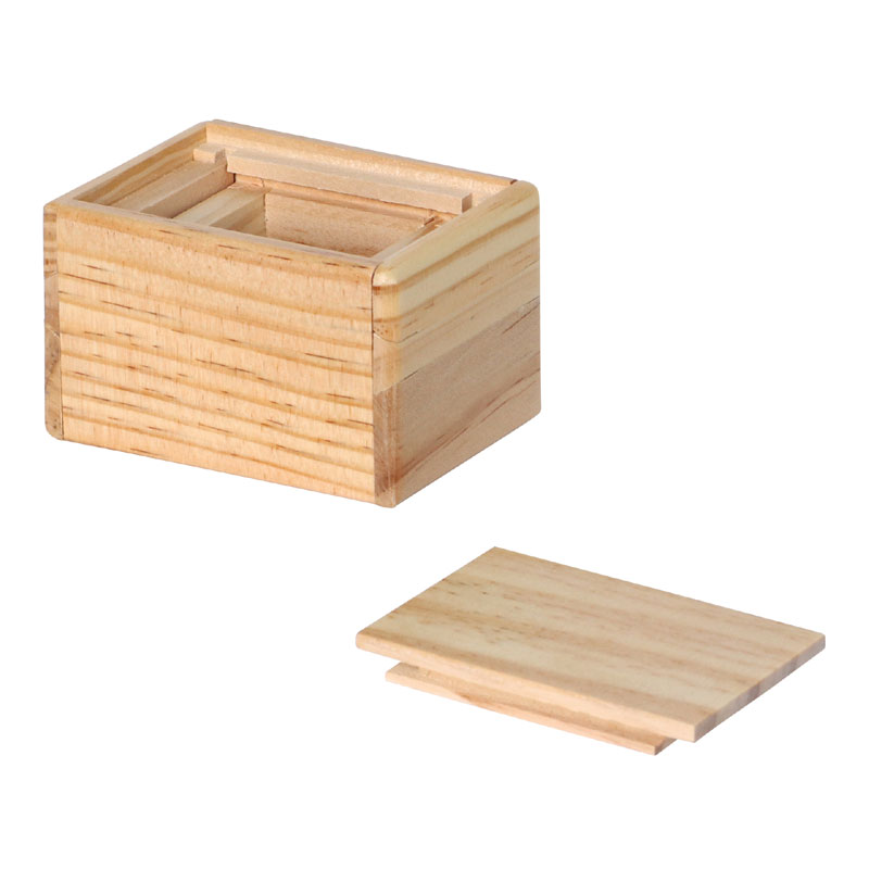 Boite à secret japonaise 'secret box' casse-tête en bois