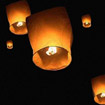 10 lanternes volantes